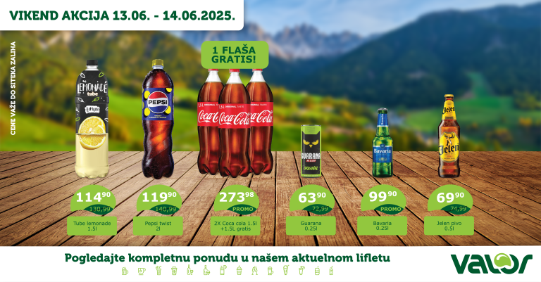 Valor VIKEND AKCIJA jun 13