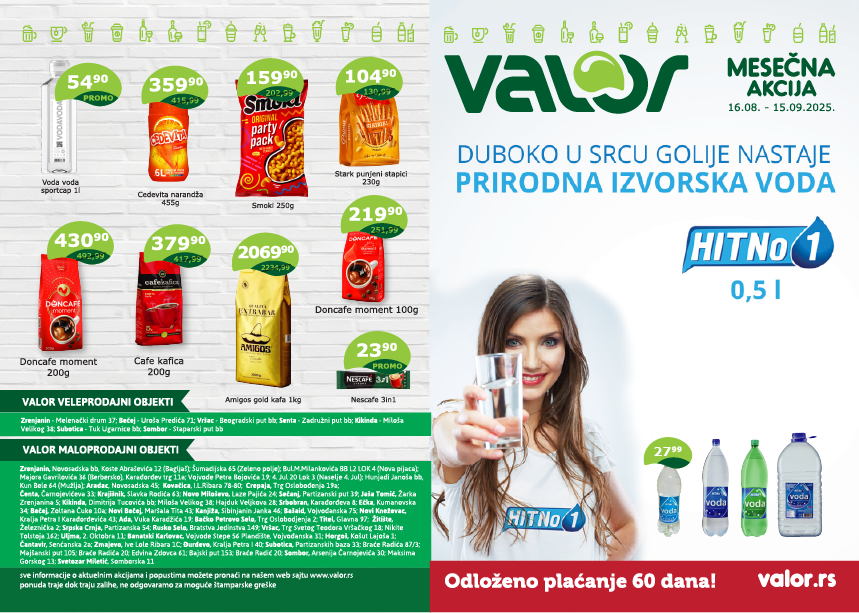 MESEČNA AKCIJA OD 16.08. DO 15.09.2025. 2 ValorLetak mesecna akcija Avgust 4 1 01