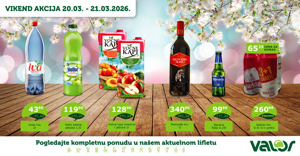 Valor VIKEND AKCIJA WEB mart 20 01