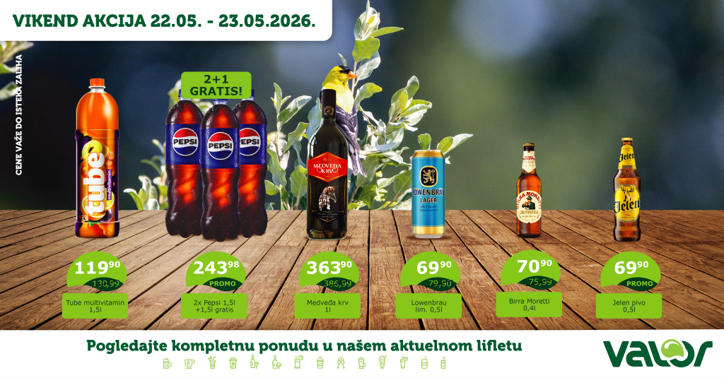 Valor VIKEND AKCIJA WEB maj 22 01