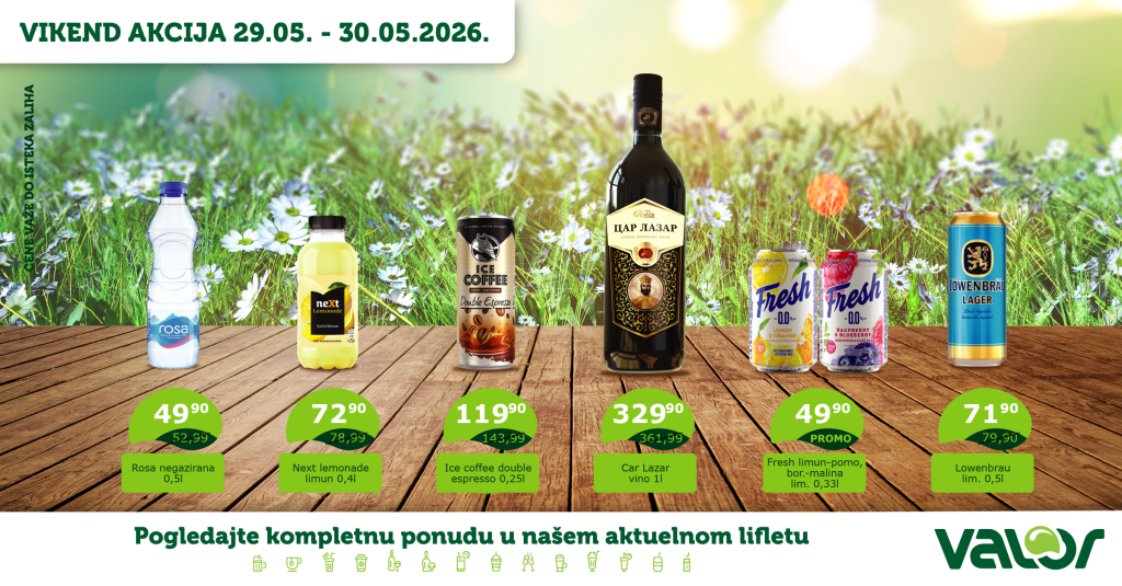 Valor VIKEND AKCIJA WEB maj 29 01