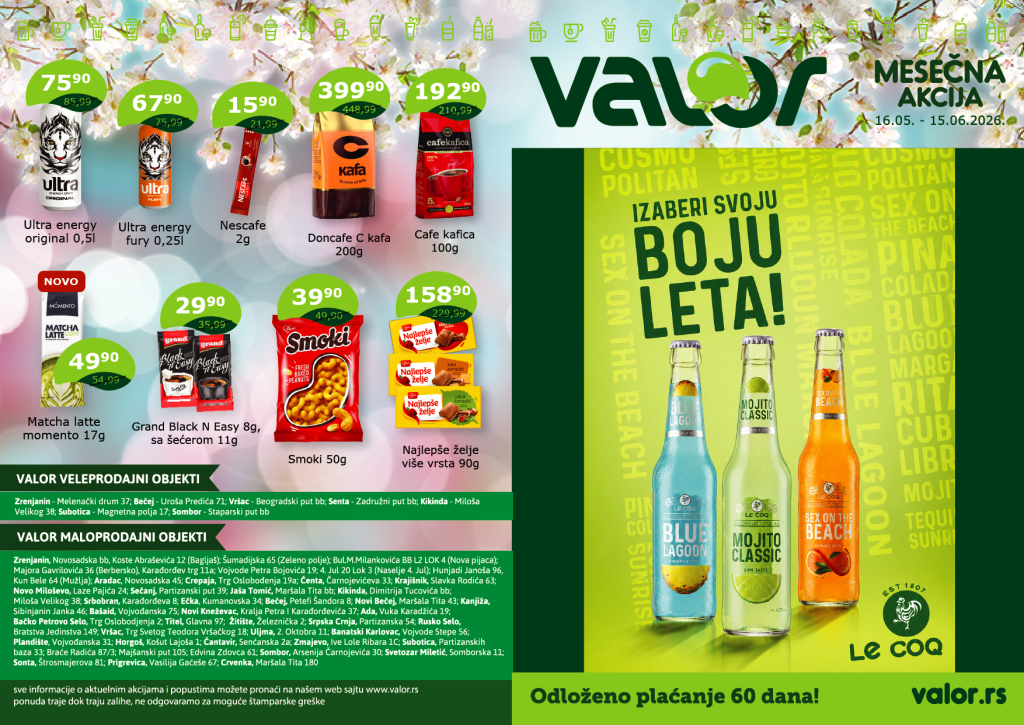 ValorLetak mesecna akcija MAJ 4 1 01