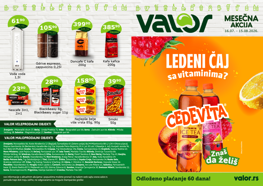 ValorLetak mesecna akcija JUL 4 1 01