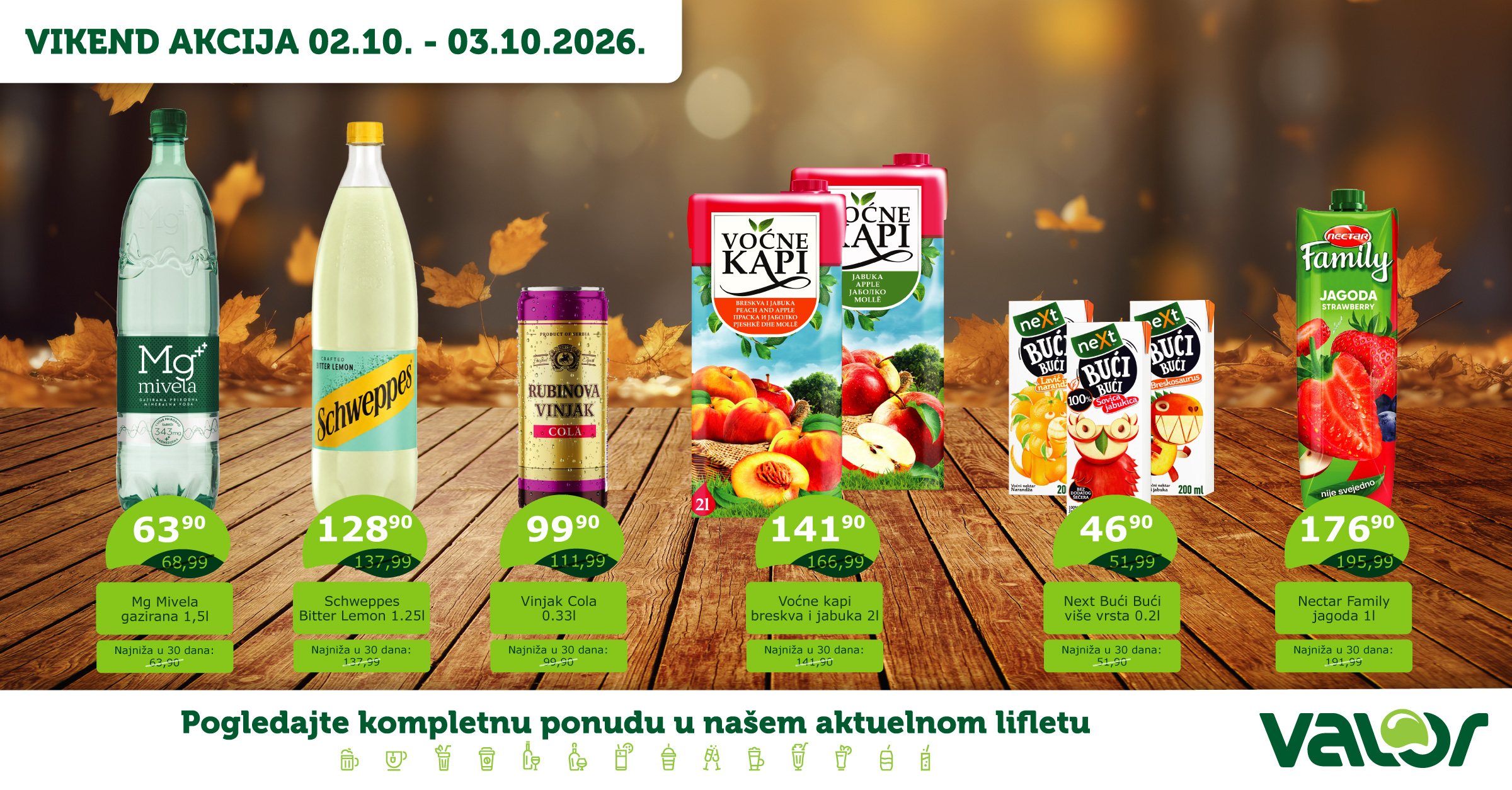 Valor VIKEND AKCIJA WEB oktobar 1